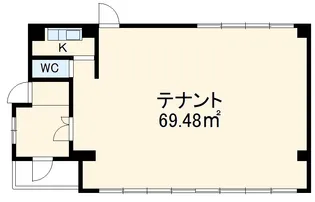 シャインスリービル【3F号室】の間取り