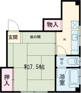 玉舎ビル【3階】の間取り