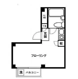 ライフピアモア鷺ノ宮【3階】の間取り