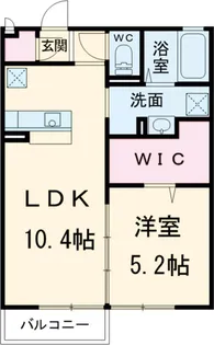 シャンテクレール I【2階】の間取り