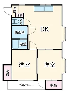 ヴェールアッシュⅡ【1階】の間取り