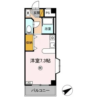 ハイムカメリア【1階】の間取り