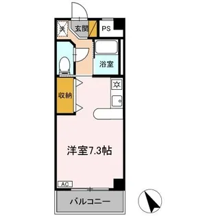 ハイムカメリア【1階】の間取り