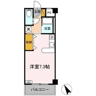 ハイムカメリア【2階】の間取り