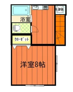 オリーブ2【2階】の間取り