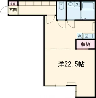 バウムハウス本宿【3階】の間取り