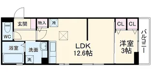 Grandeur【1階】の間取り