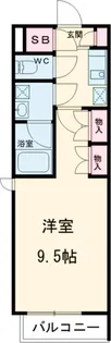 レガリス三軒茶屋【1階】の間取り