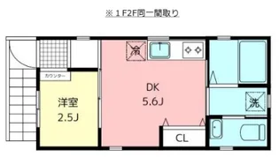 瑞和川口【2階】の間取り