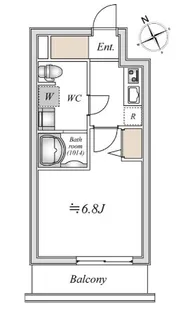 LIME RESIDENCE HIGASHINAKAYAMA【3階】の間取り