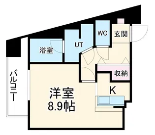 メゾン浅井【5A号室】の間取り