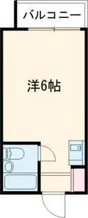 ネオハイシティ桜新町【2階】の間取り