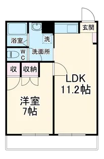 Mh−Arc SUZUKI【2階】の間取り