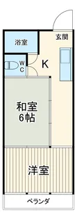 丸伊ビル【302号室】の間取り