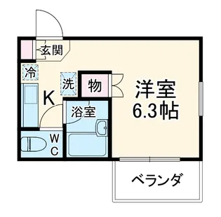パルJ&S【2階】の間取り