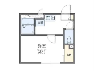 レオパレスサン【2階】の間取り