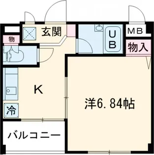リバーストーン瑞江【5階】の間取り