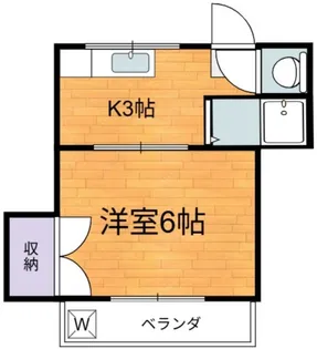 ラフォーレユー【2階】の間取り