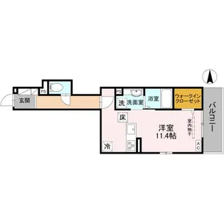 LA MAISON 表町【1階】の間取り