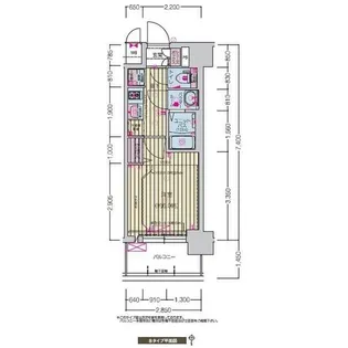 プレサンス千種駅前レガート【8階】の間取り