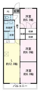メゾン興国【4階】の間取り