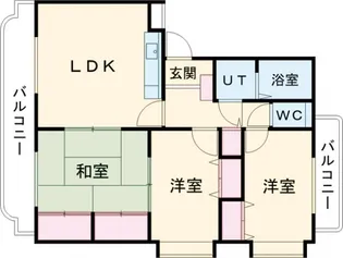 ユーミーグランシャリオⅠ【1A号室】の間取り