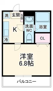 MQuarto湘南海岸公園Ⅰ【205号室】の間取り
