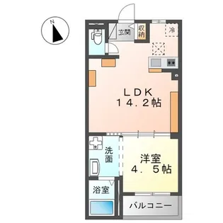 エミネンス・ハラ A【3階】の間取り