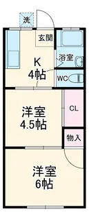 メゾンベルム【2階】の間取り