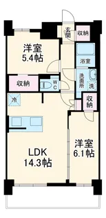 S-RESIDENCE上社aureate【505号室】の間取り