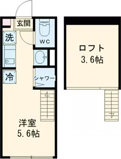 ハーモニーテラス早宮Ⅱ【2階】の間取り