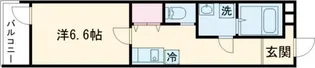 MELDIA福生Ⅲ【1階】の間取り