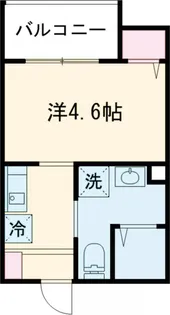 MELDIA小川【104号室】の間取り