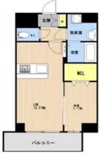 LIBTH前島Ⅲ【303号室】の間取り