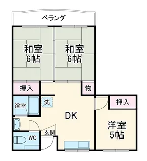 イトーハイツ【103号室】の間取り