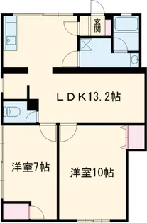 三家第1ビル【6階】の間取り