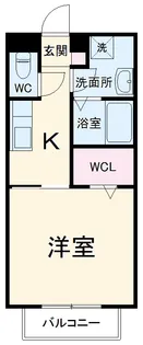 たけのこ五番館【2階】の間取り