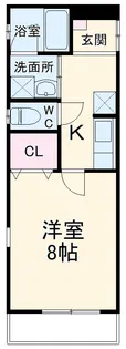 TIERRA安城【2階】の間取り