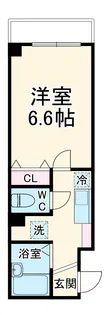 Amare亀乃子【3階】の間取り