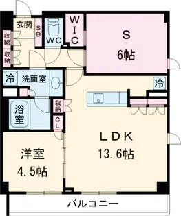 ピアース碑文谷五丁目【1階】の間取り