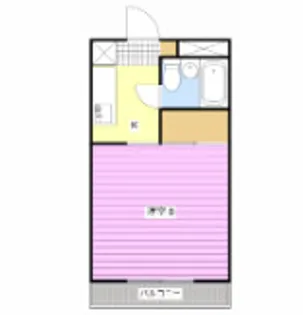 ワイズコレクトA【2階】の間取り