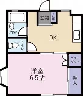 コーポ松本【201号室】の間取り