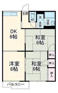 コーポ後藤B【201号室】の間取り