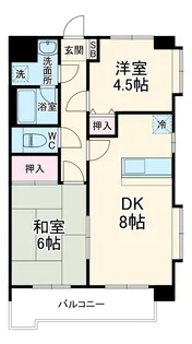 ヒルクレスト鷺沼【3階】の間取り