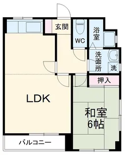 コンフォーティア三田【301号室】の間取り