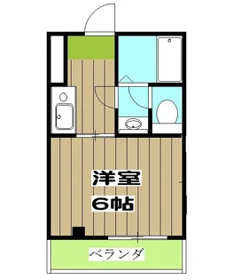 ヴィラ曽我部【305号室】の間取り