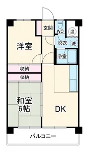 エーデルハイム155【2階】の間取り