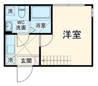 アザーレ・パッシオ橋本【2階】の間取り