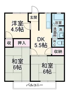 柳下ハイツ【103号室】の間取り
