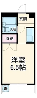 ハイシティ南栄【202号室】の間取り